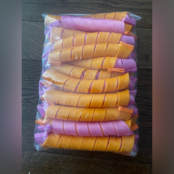 LZLRUN Spiral Hair Curler Styling Kit 20pcs (45cm) with Hair Brish - Picture 6 of 10